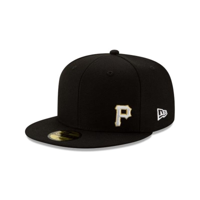 Pittsburgh Pirates Gorra | New Era MLB Flawless 59fifty Fitted Cap Mexico - Negros